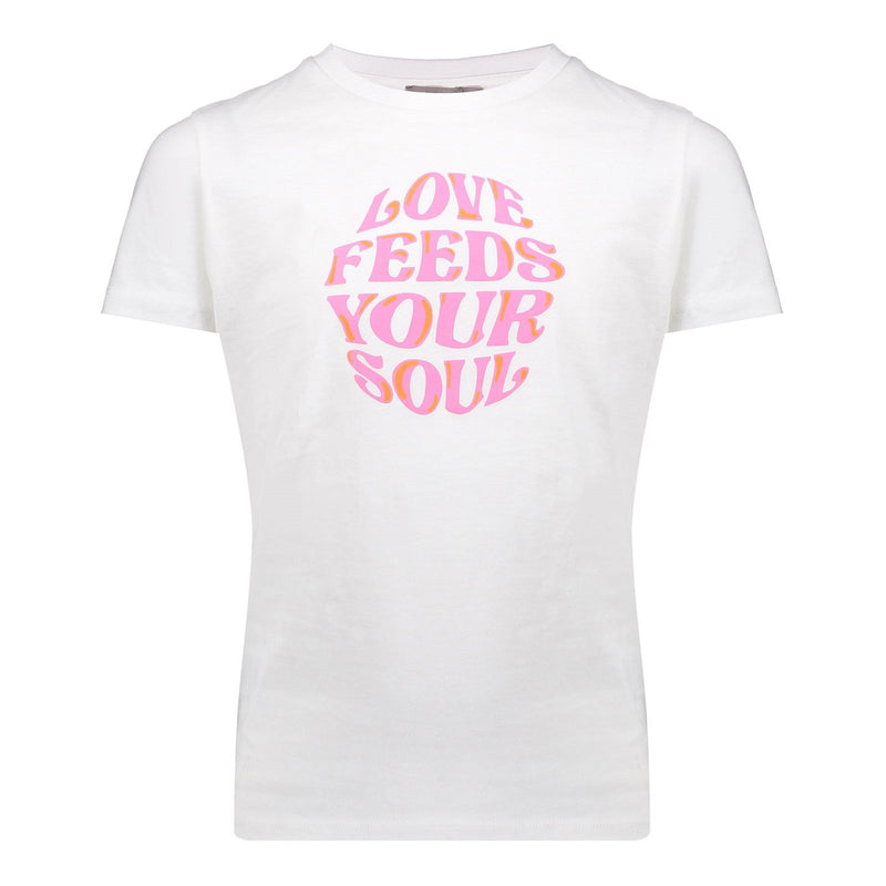 Geisha T-shirt love feeds your soul - Bubbles & Bo