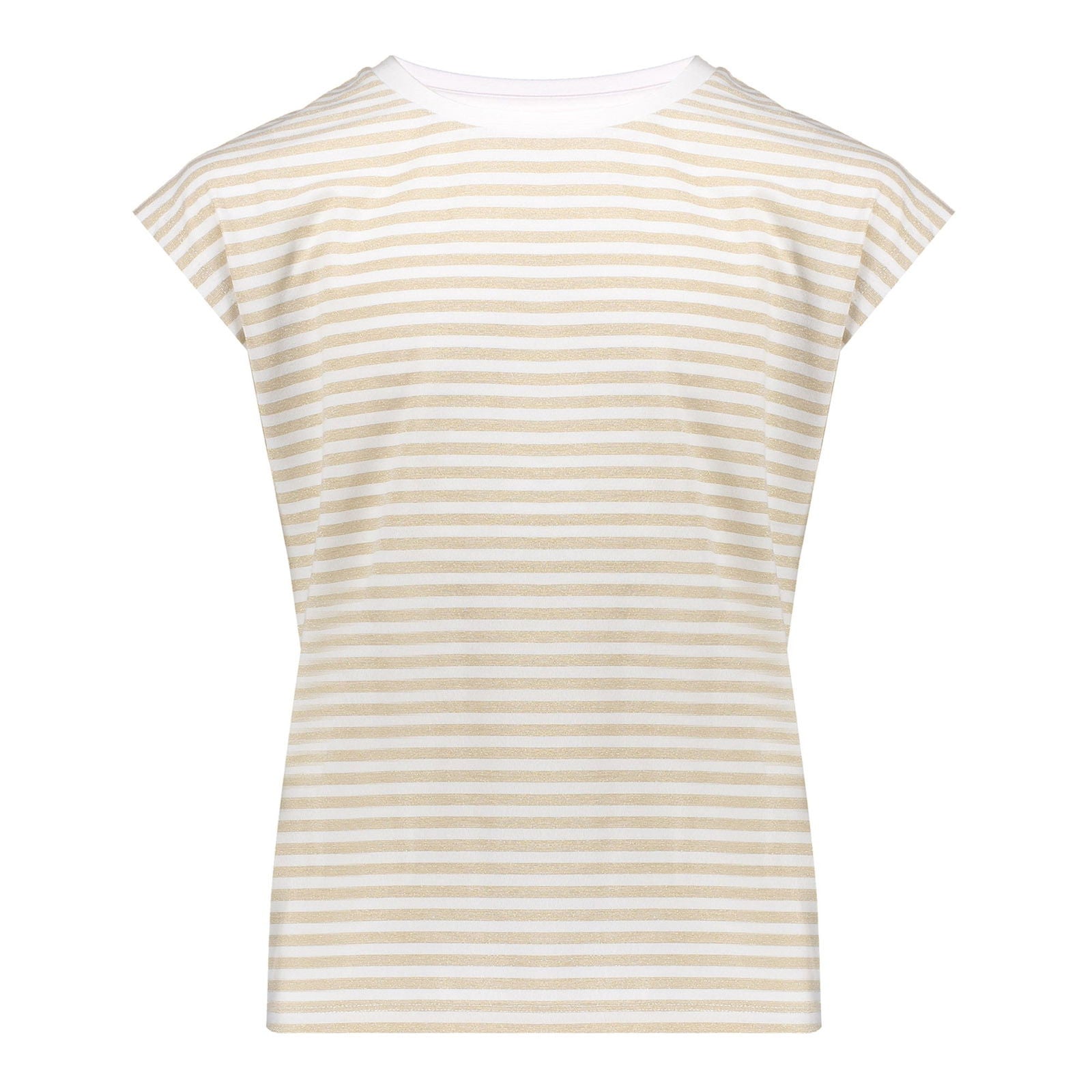Geisha T-shirt striped lurex