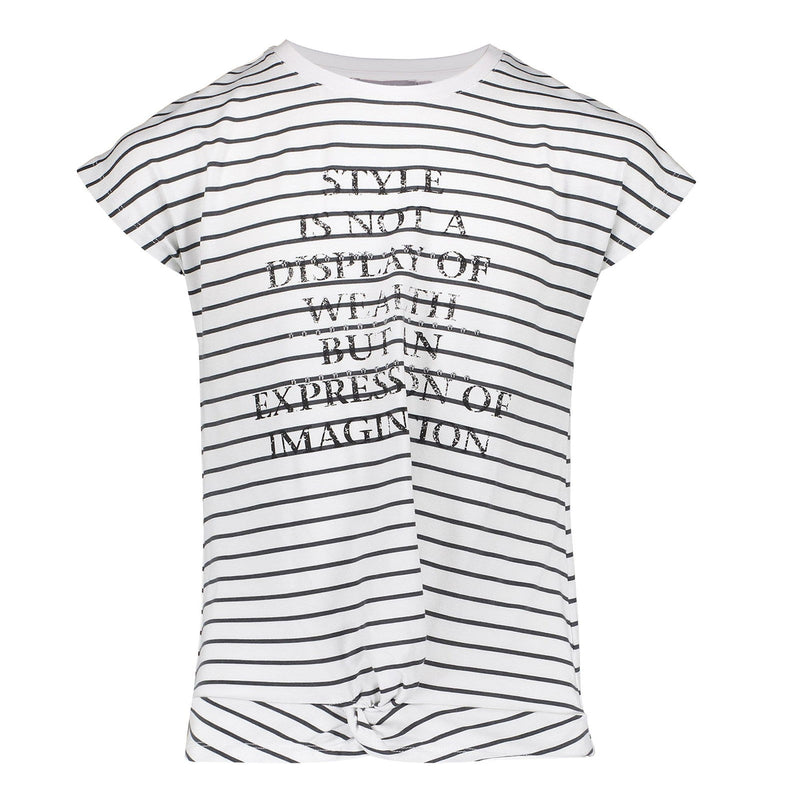 Geisha T-shirt stripes & studs - Bubbles & Bo