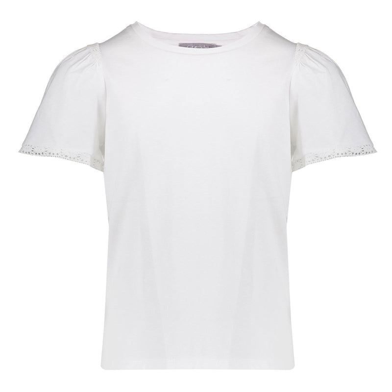 Geisha T-shirt with lace - Bubbles & Bo