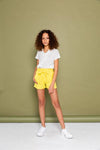 Geisha Top Fringes V-Back S/S - Bubbles & Bo