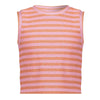 Geisha Top cropped lurex striped - Bubbles & Bo