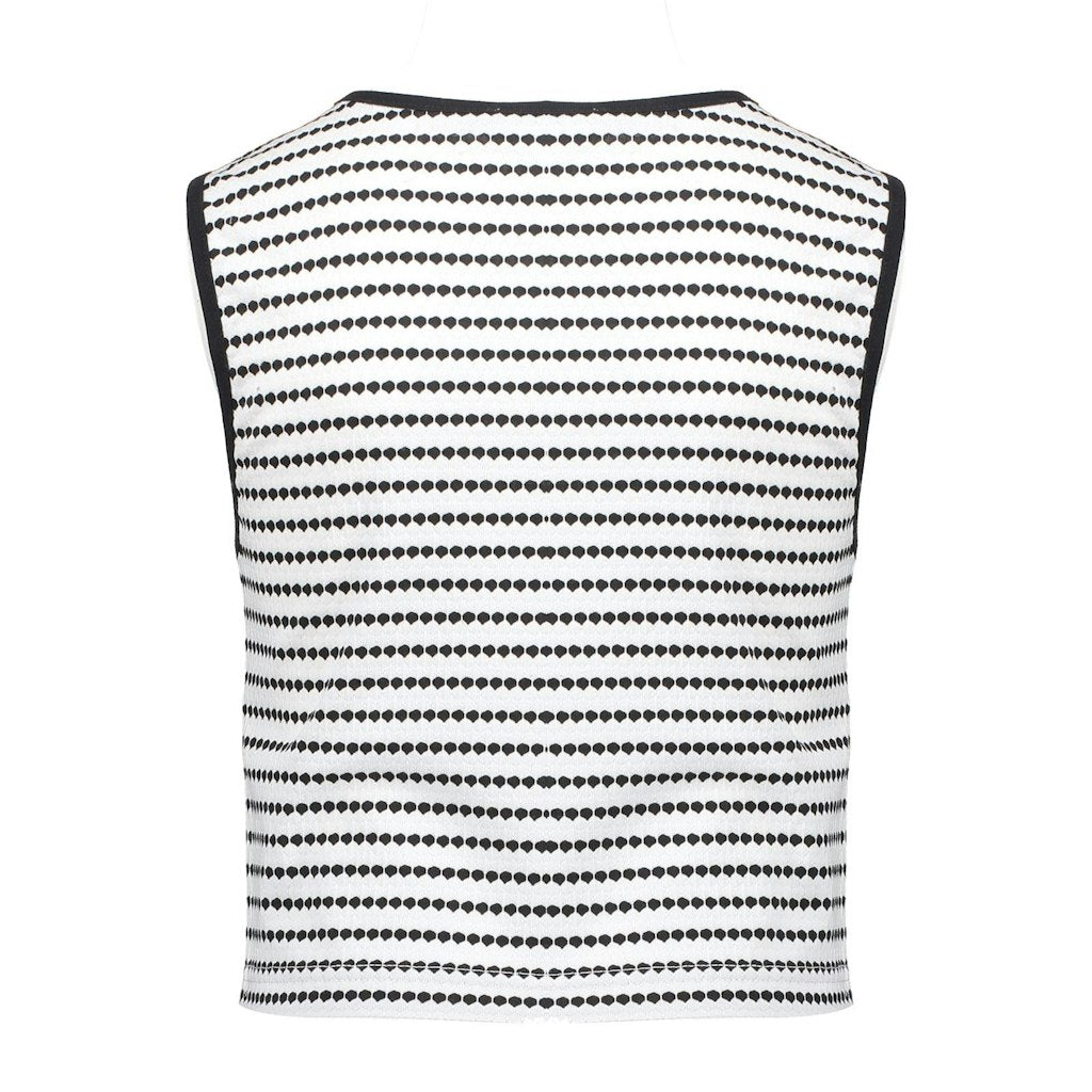 Geisha Top knit sleeveless - Bubbles & Bo