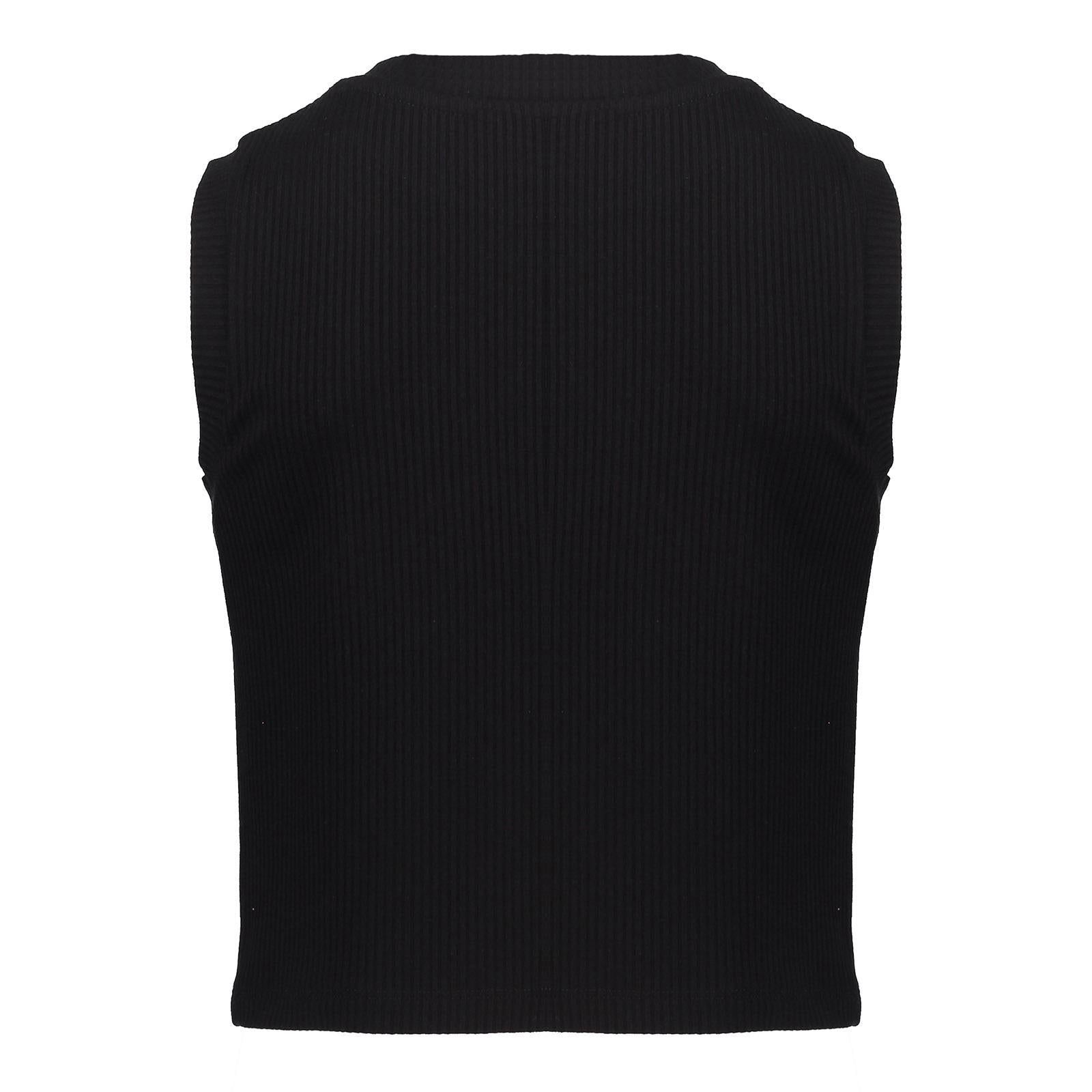 Geisha Top rib cropped sleeveless - Bubbles & Bo