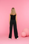 Geisha Top rib cropped sleeveless - Bubbles & Bo