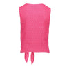 Geisha Top sleeveless with knot - Bubbles & Bo