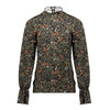 Geisha Top smock with leaves and flowers - Bubbles & Bo