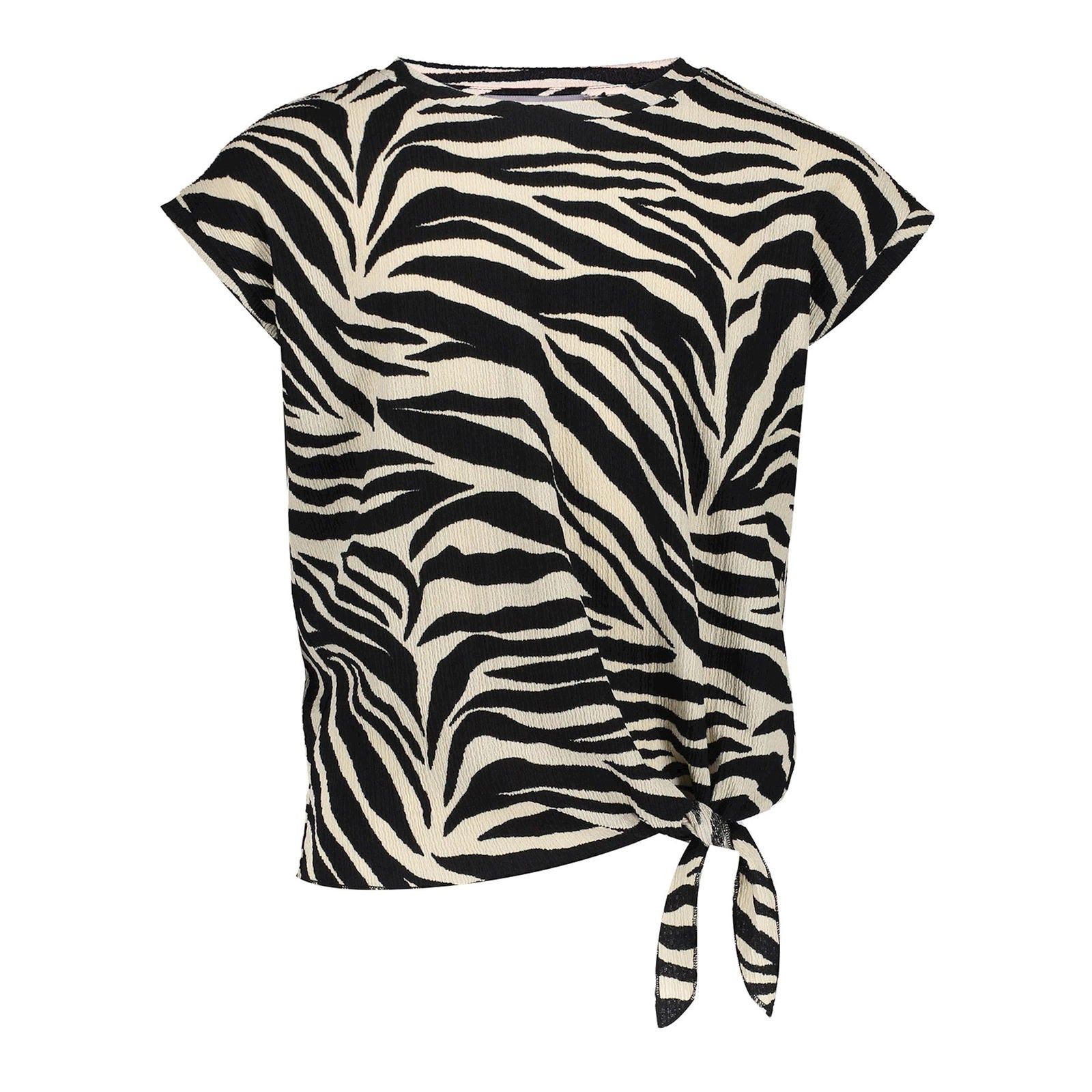 Geisha Top zebra knot