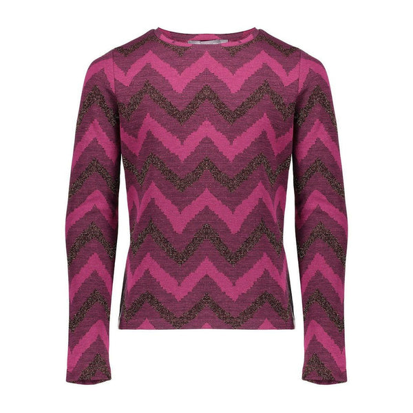 Geisha Top zig zag lurex - Bubbles & Bo
