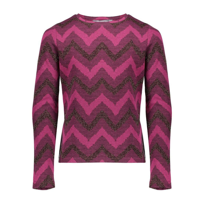 Geisha Top zig zag lurex - Bubbles & Bo