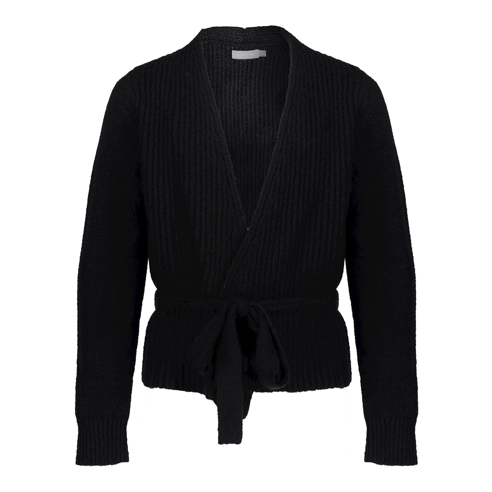 Geisha Wrap cardigan Black