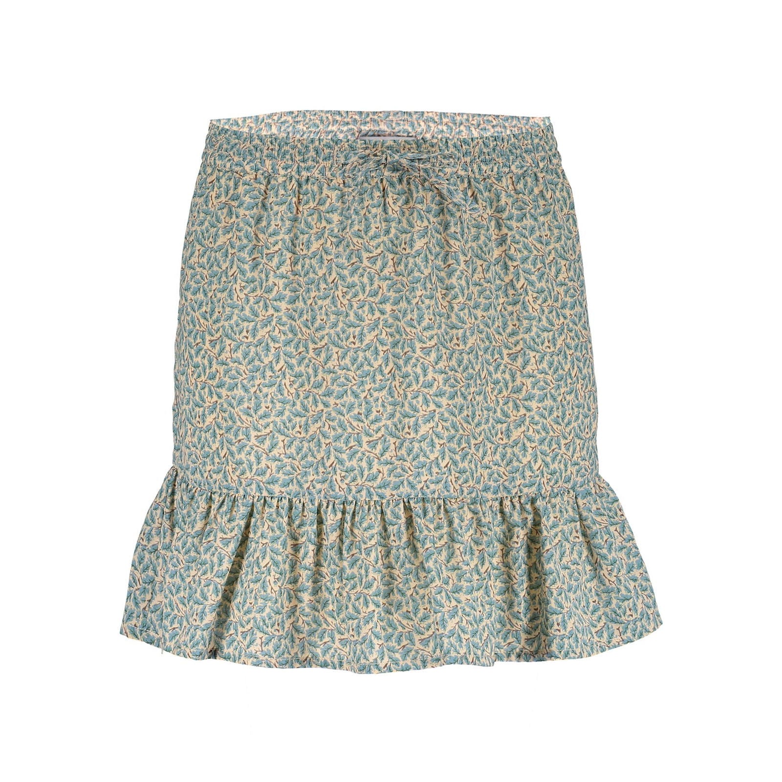 Geisha skirt AOP small leave