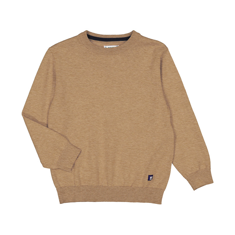 Mayoral Basic cotton jumper w/round