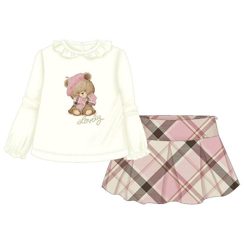 Mayoral Plaid skirt