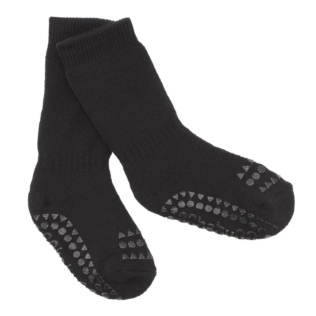 GoBabyGo Non-Slip socks black - Bubbles & Bo