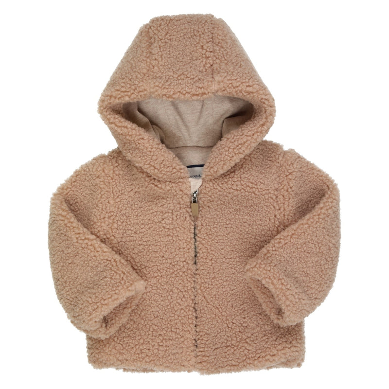 Gymp Cardigan - With Hood Lined - Bubbles & Bo