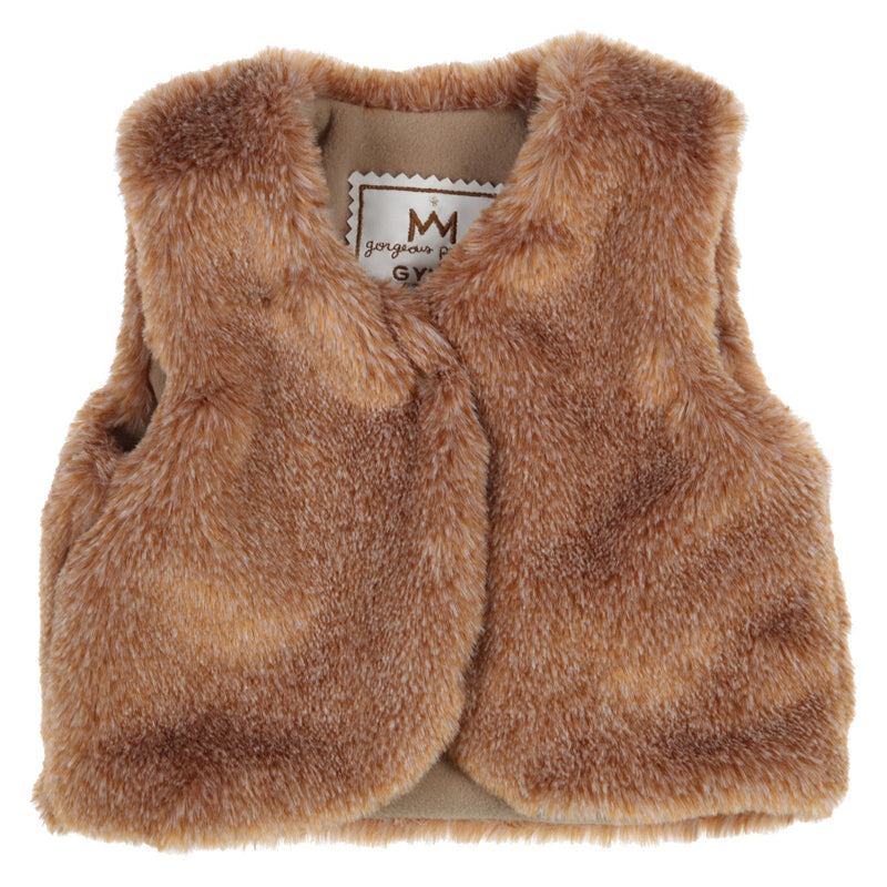 Gymp Gilet Fake Fur - Bubbles & Bo