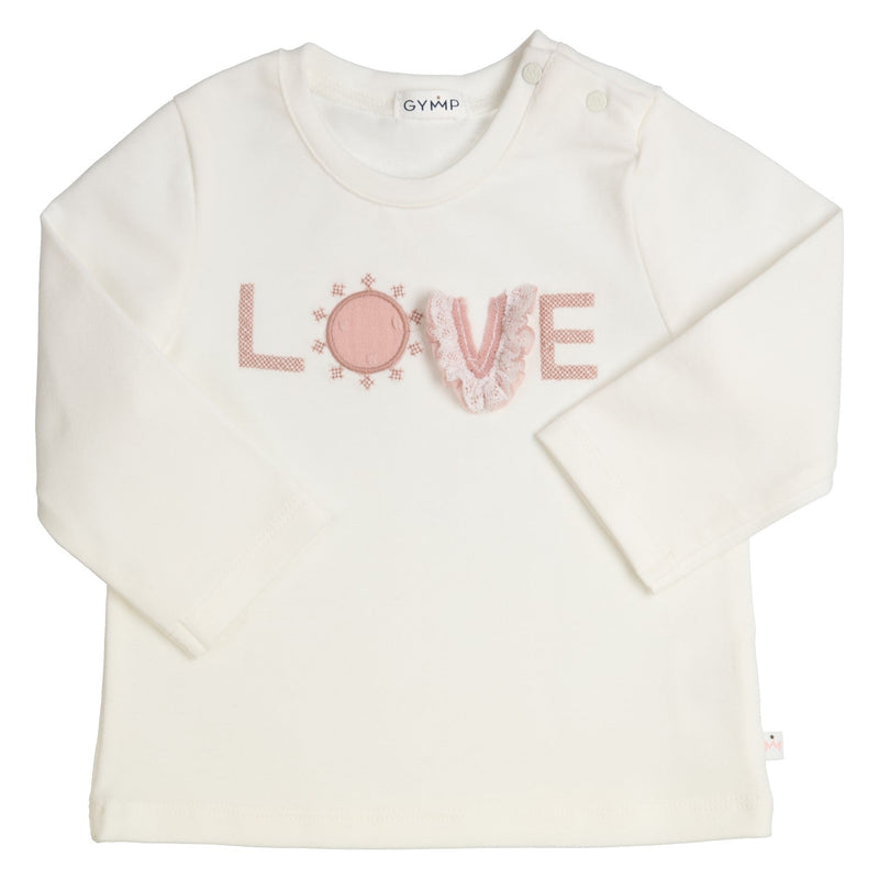 Gymp Longsleeve - Embroidery Love - Bubbles & Bo
