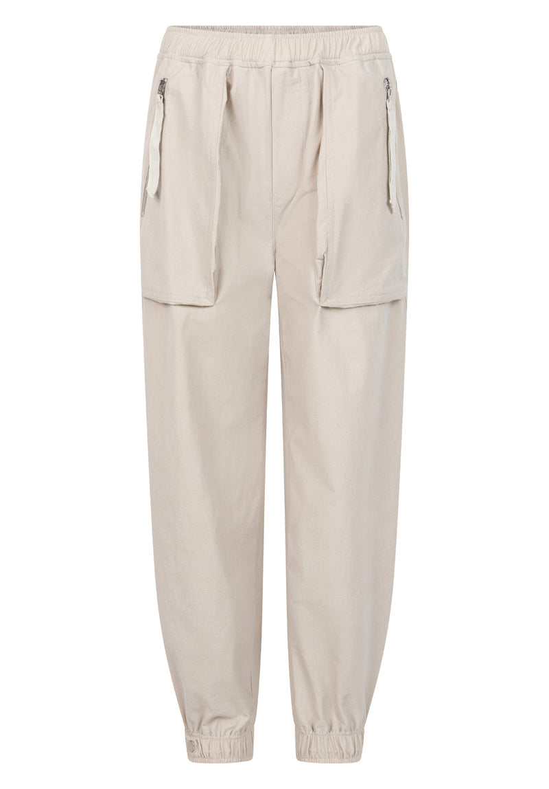 Meisjes Trousers HEATHER van Ai & Ko in de kleur CHALK in maat 176.
