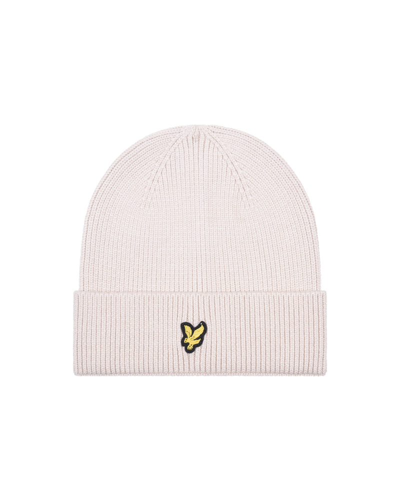 Jongens Beanie van Lyle & Scott in de kleur Cove in maat One Size.