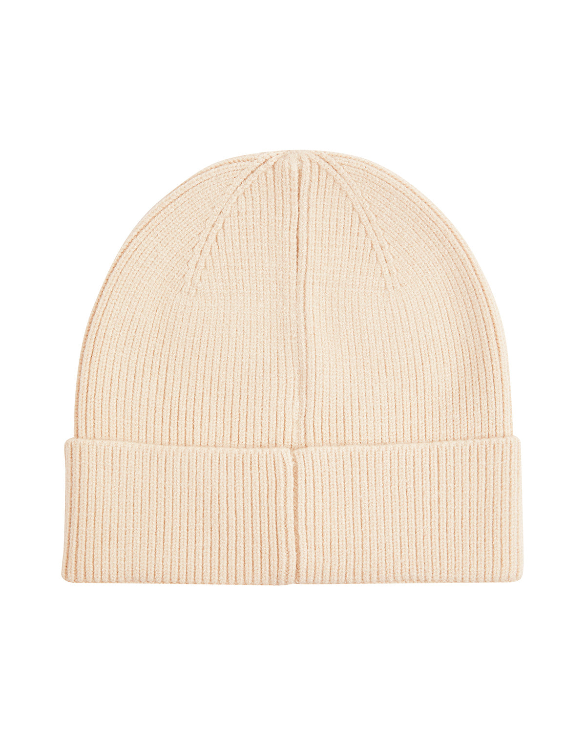 Jongens Tonal Eagle Beanie van Lyle & Scott in de kleur W503 Putty in maat One Size.