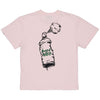 Unisexs SHORTSLEEVE OVERSIZED van House of Artists in de kleur Faded Pink in maat 170-176.
