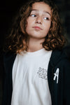 Unisexs SHORTSLEEVE OVERSIZED van House of Artists in de kleur White in maat 170-176.