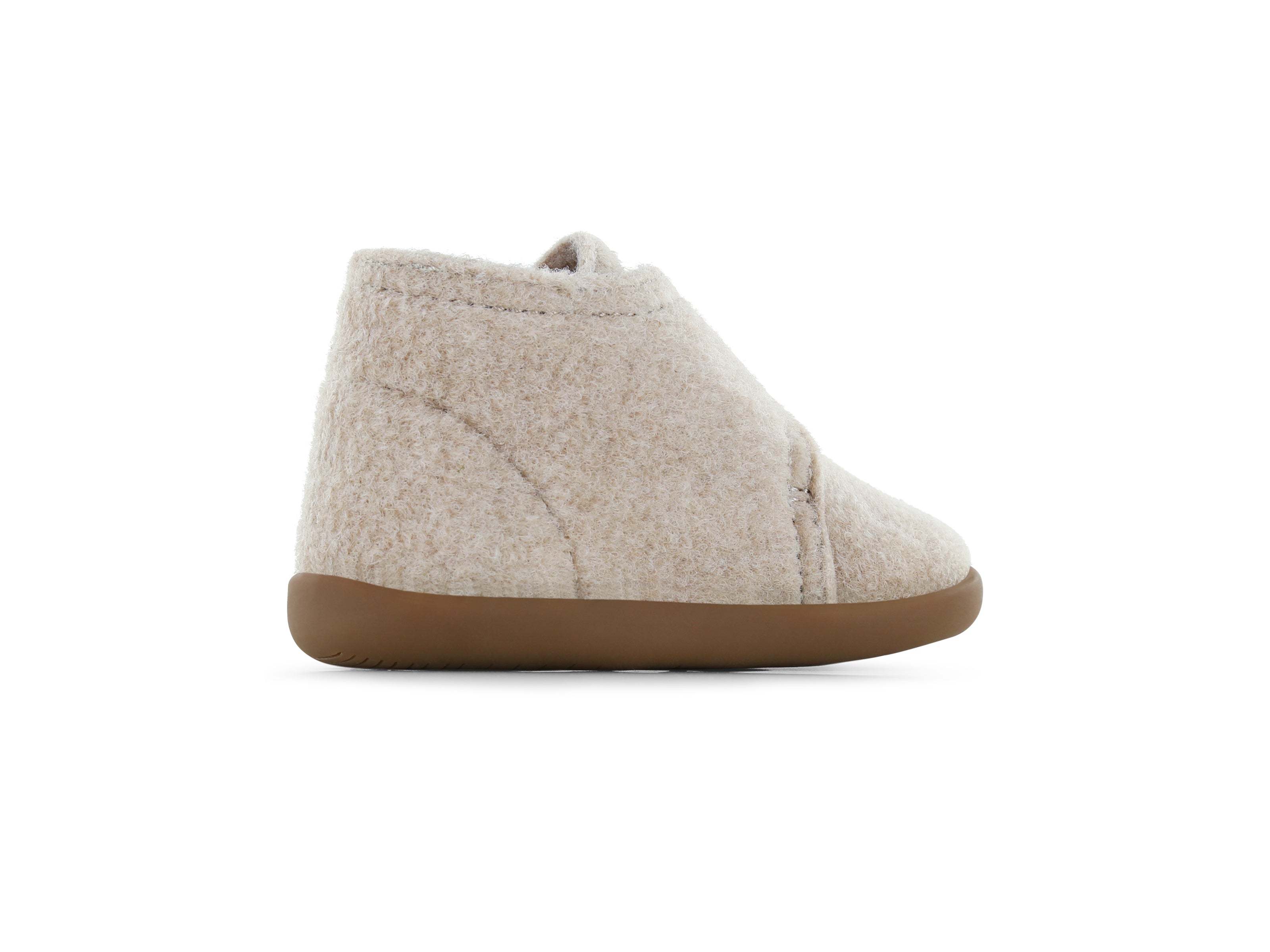 Shoesme Beige vilten slofje