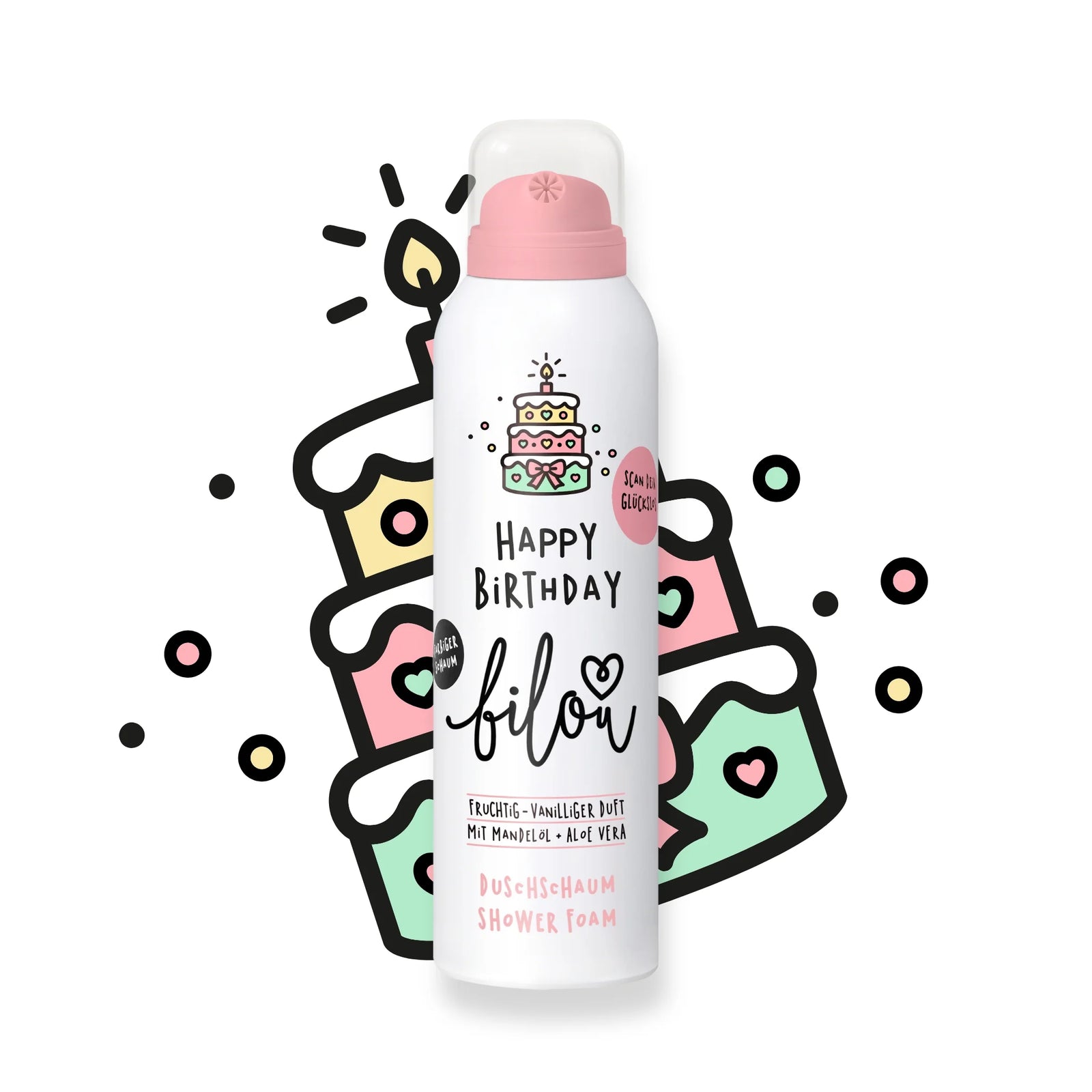 Bilou Showerfoam Happy Birthday