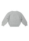 Baje Studio Harrow knitted pullover grey melange nappy