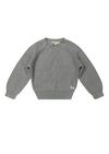 Baje Studio Harrow knitted pullover greyish blue