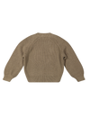 Baje Studio Harrow knitted pullover taupe