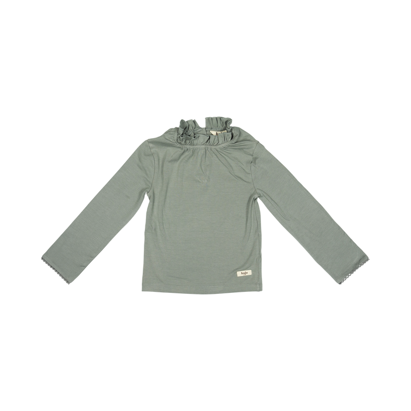 Baje Studio Hayle jersey longsleeve greyish blue