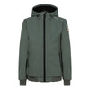 Jongens Soft Shell Hooded Jacket van Indian Blue Jeans in de kleur Army in maat 164.