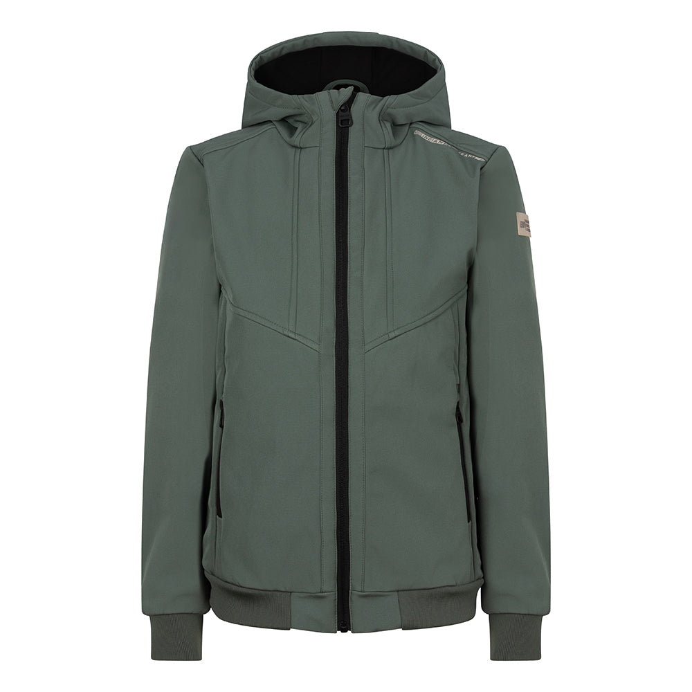 Indian Blue Jeans Soft Shell Hooded Jacket