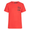 Jongens T-Shirt IB INDIAN van Indian Blue Jeans in de kleur Coral Red in maat 176.