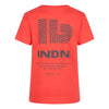 Jongens T-Shirt IB INDIAN van Indian Blue Jeans in de kleur Coral Red in maat 176.