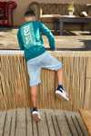 Jongens Sweater Indian Blue Jeans van Indian Blue Jeans in de kleur Pacific Green in maat 176.