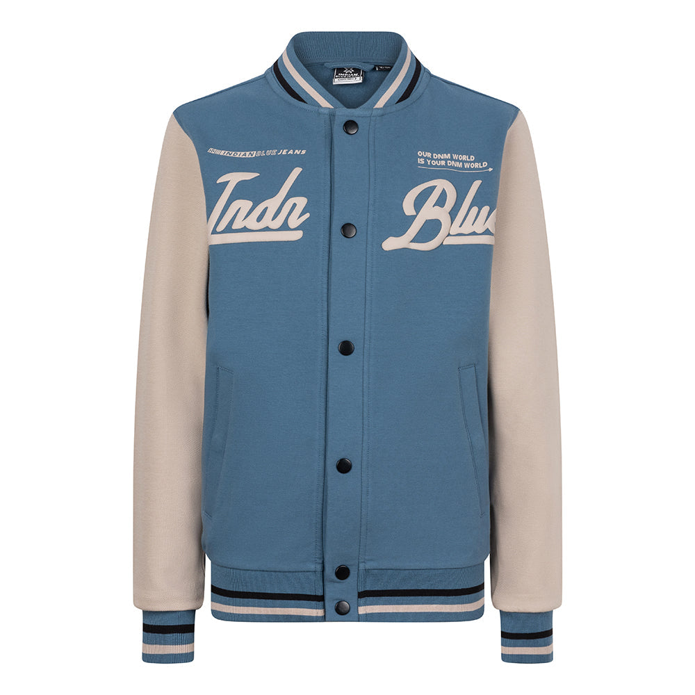 Indian Blue Jeans Bomber Jacket Indian
