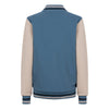 Jongens Bomber Jacket Indian van Indian Blue Jeans in de kleur Steel Blue in maat 176.