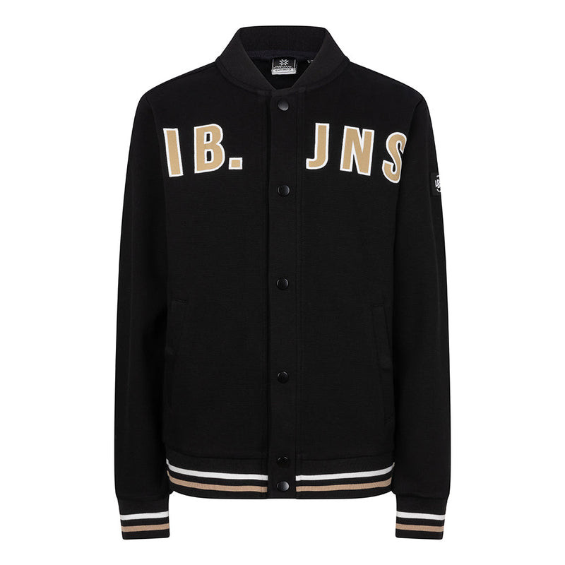 Jongens Bomber Jacket IB.JNS van Indian Blue Jeans in de kleur Black in maat 176.