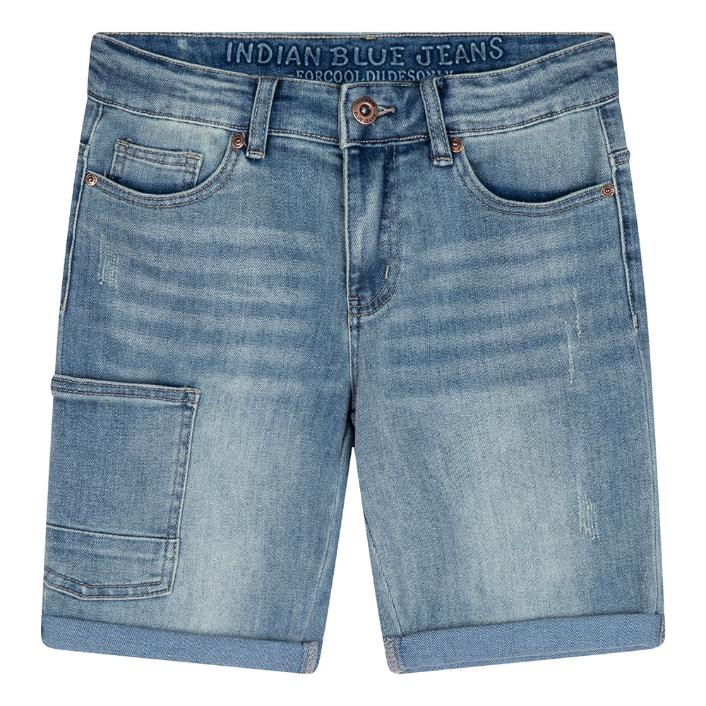 Indian Blue Jeans Blue Worker Short