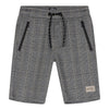 Jongens Jog Short Check Zip van Indian Blue Jeans in de kleur Stone Sand in maat 176.