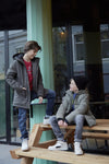 Jongens Parka Jacket Indian van Indian Blue Jeans in de kleur Dark army in maat 176.