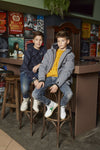 Jongens Mid Jacket Softshell van Indian Blue Jeans in de kleur Grey in maat 176.