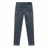 Jongens Jeans Blue Grey Jay Tapered Fit van Indian Blue Jeans in de kleur Dark Blue Grey Denim in maat 176.