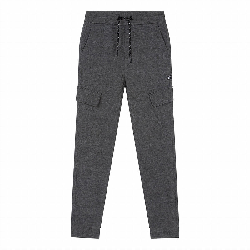 Jongens Cargo pant Check van Indian Blue Jeans in de kleur Black in maat 176.