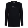 Jongens T-Shirt Longsleeve Fancy Pique van Indian Blue Jeans in de kleur Black in maat 176.