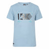 Jongens T-Shirt IBJ van Indian Blue Jeans in de kleur Azure Blue in maat 176.
