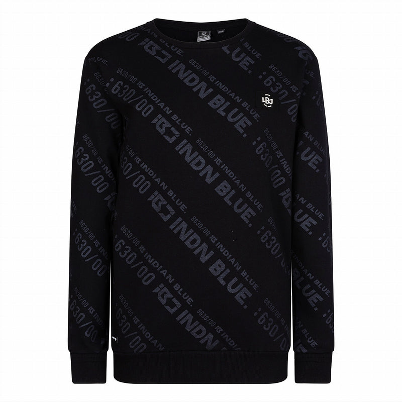 Jongens Sweater Indian all over van Indian Blue Jeans in de kleur Camo Green in maat 176.